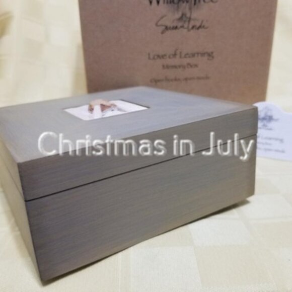 Willow Tree Susan Lordi Love of Learning School Teacher Student Memory Box 26633 - Picture 3 of 3